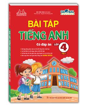 GLOBAL SUCCESS - Bài tập tiếng anh lớp 4 tập 1 (có đáp án)